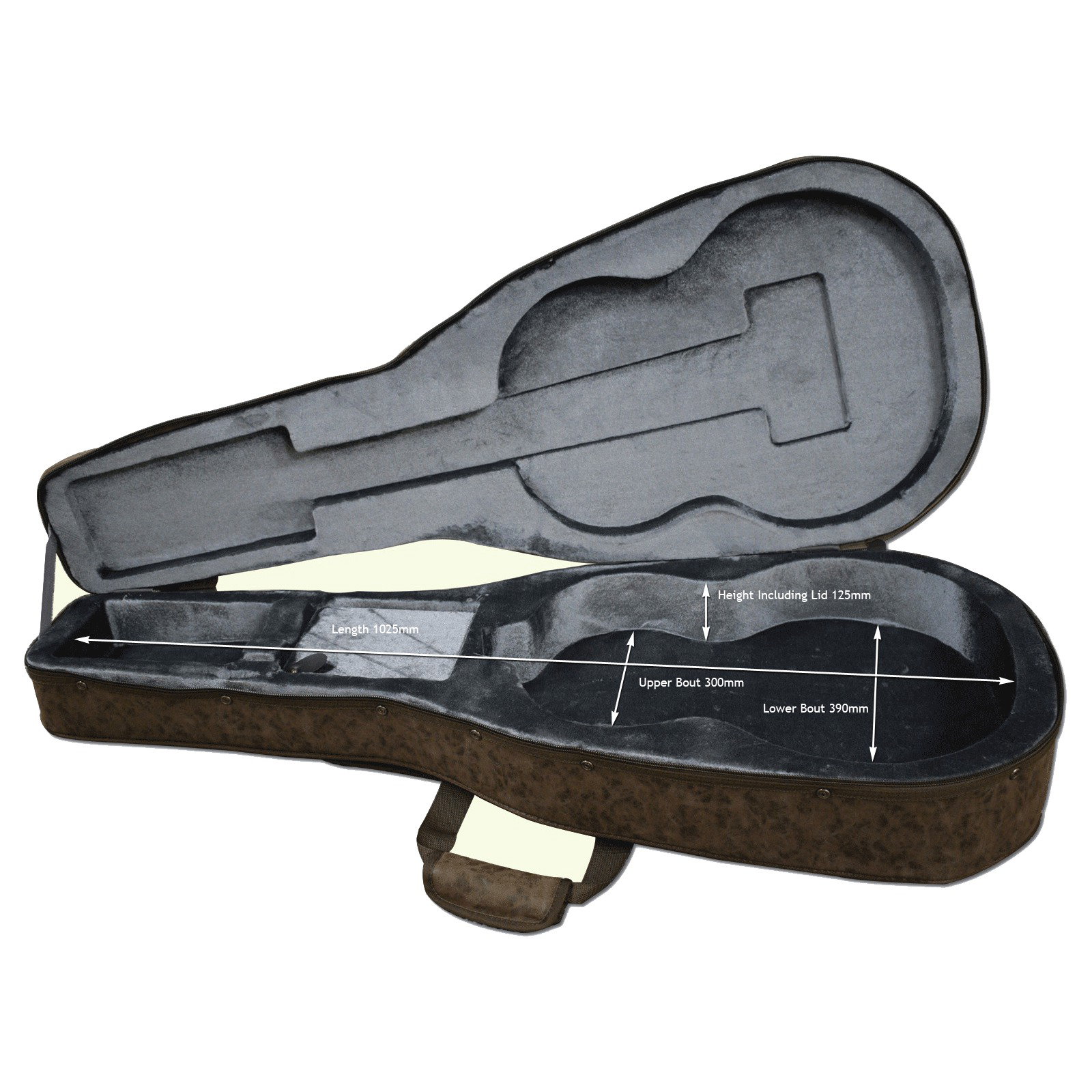 Ortega RCE159MN-L Classical Guitar Hard Case